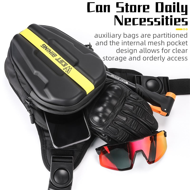 WEST BIKING YP0707352 Motorcycle Leg Bag Oil Tank Bag Crossbody Bag WEST BIKING YP0707352 Motorcycle Leg Bag Oil Tank Bag Crossbody Bag